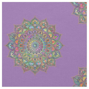 Classy Colourfully Mandala India Style 1 Fabric
