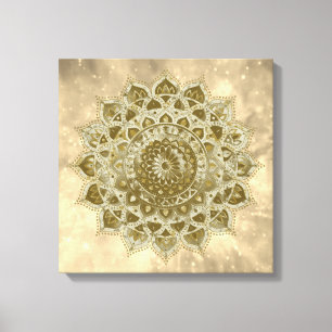 Classy Colourfully Mandala India Style 4 Canvas Print