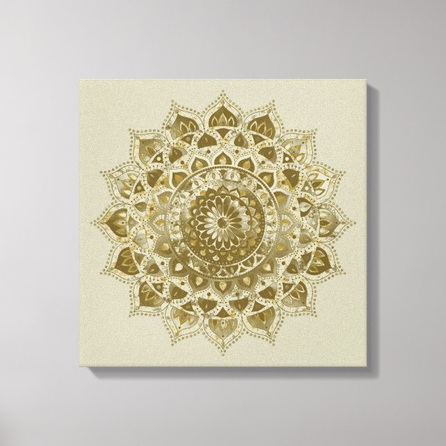 Classy Colourfully Mandala India Style 4 Canvas Print (Front)