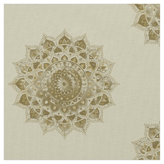 Classy Colourfully Mandala India Style 4 Fabric (Close Up)