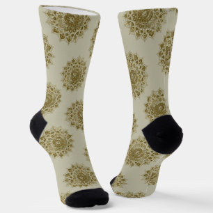 Classy Colourfully Mandala India Style 4 Socks