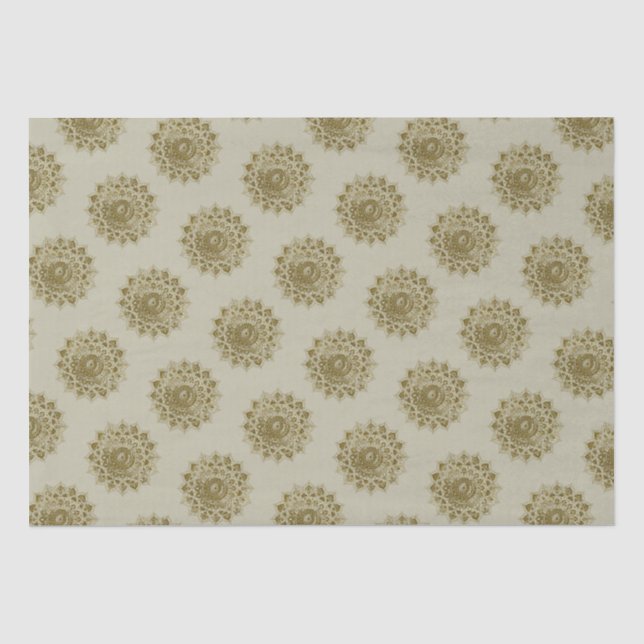 Classy Colourfully Mandala India Style 4 Tissue Paper (Front)