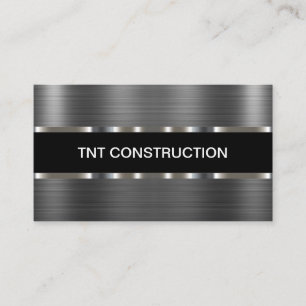 Classy Cool Building Contractor Business Cards