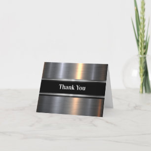 Classy Cool Custom Business Thank You Cards