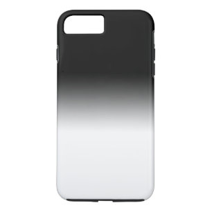 Classy COOL Gradient Black and White iPhone 8 Plus/7 Plus Case