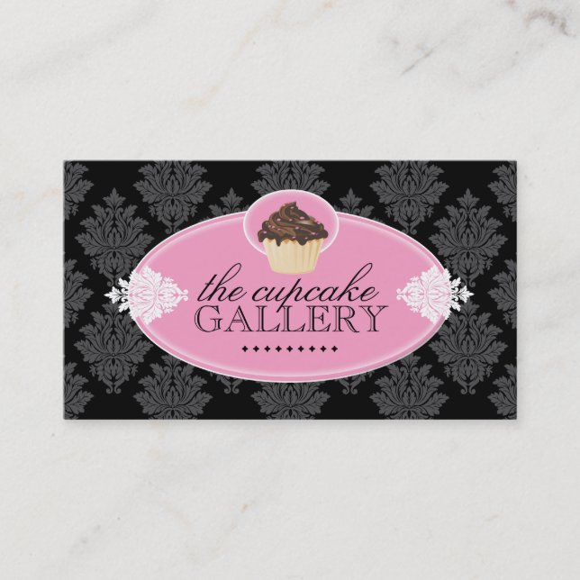 Classy Cupcake Business Card (Front)