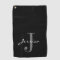 Classy Custom Name + Initial Golf Towel