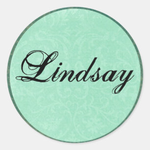 Classy Custom Name Stickers