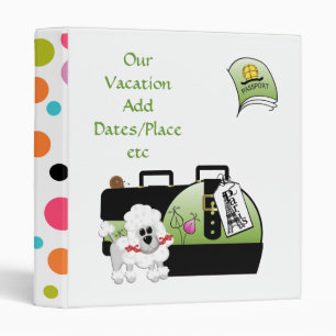 Classy Custom Vacation Binder