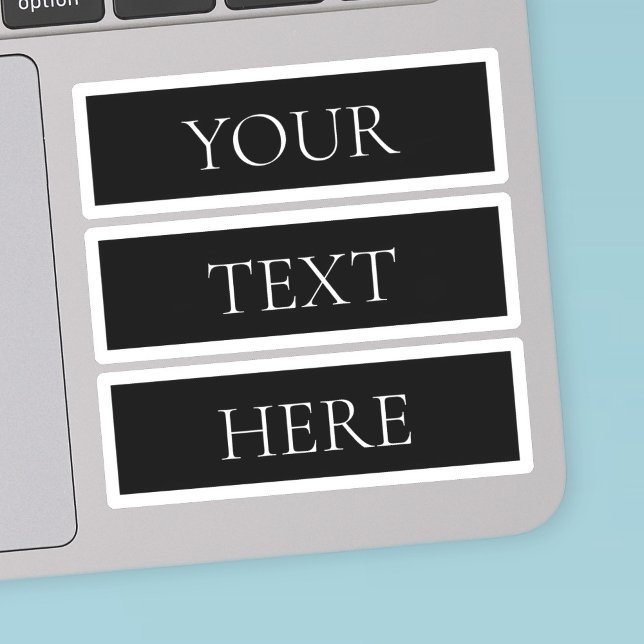 Classy Customizable Black & White Text (Creator Uploaded)