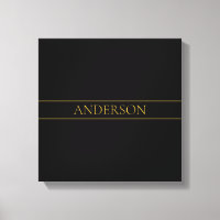 Classy Customizable Gold Text & Lines