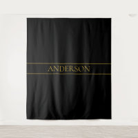 Classy Customizable Gold Text & Lines