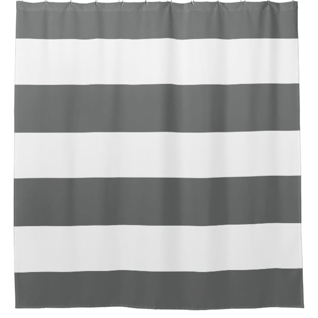Classy Dark Grey and White Stripes Patterns (Front)