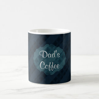Classy Dark Navy Custom Monogram Version 2.2 Coffee Mug