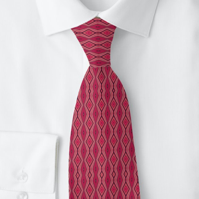 Classy Diamond Business Pink NeckTie (Creator Uploaded)