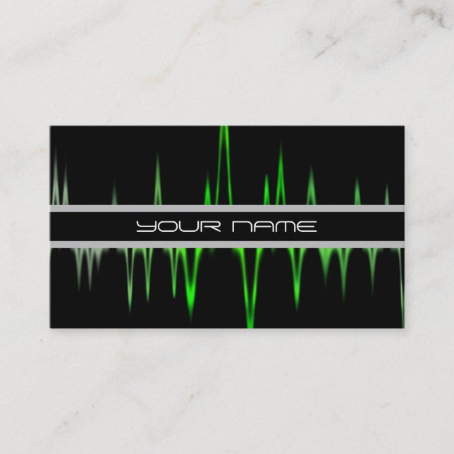 Classy DJ Business Card (Front)