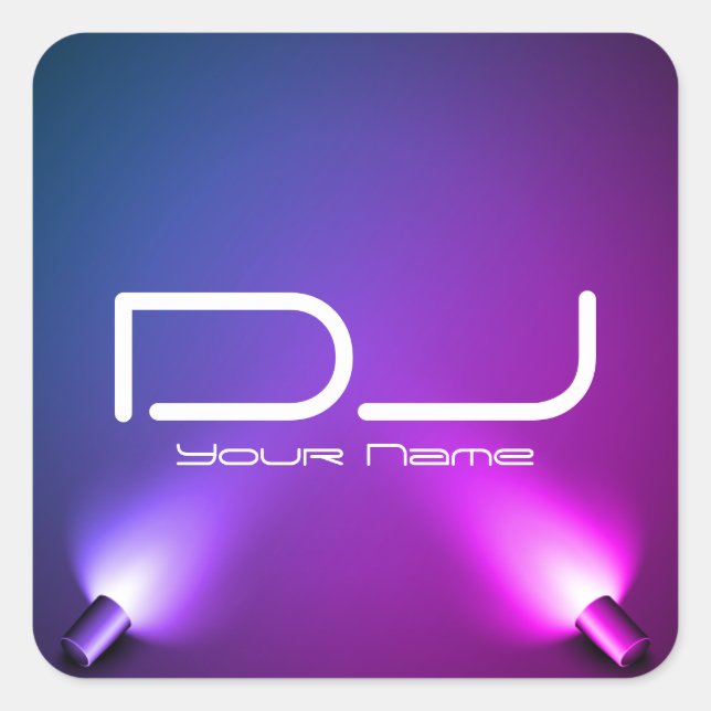 Classy DJ Sticker (Front)