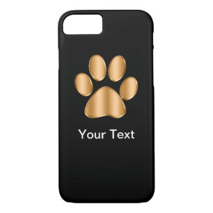 Classy Dog Paw Print Case-Mate iPhone Case