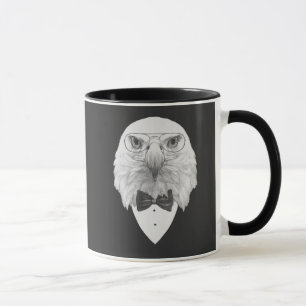 Classy Eagle Portrait Mug
