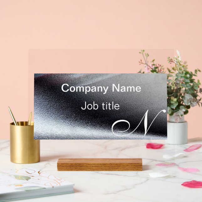  Classy Elegant Custom Name Acrylic Sign (Wedding)
