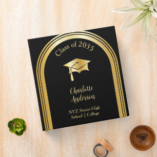 Classy Elegant Graduation Arched Photo Album Binder