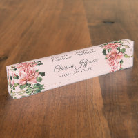 Classy elegant pink blush roses store manager