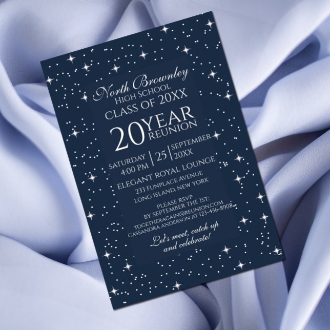Classy, Elegant School Reunion Design Invitation (Créateur téléchargé)