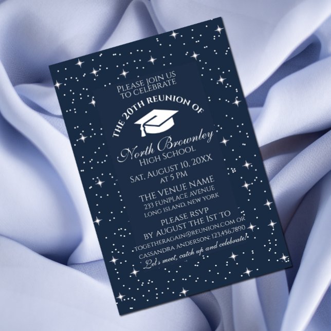 Classy, Elegant School Reunion Design Invitation (Créateur téléchargé)