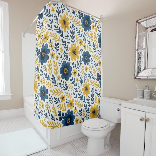 Classy Ethnic Mediterranean Floral Art Pattern (In Situ)
