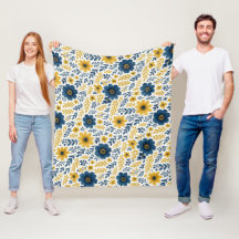 Classy Ethnic Mediterranean Floral Art Pattern