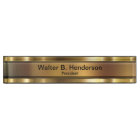 Classy Executive Nom du cadeau Plaque