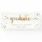 Classy Faux Gold Foil Confetti Graduate
