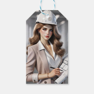 Classy Female Design" Gift Tags