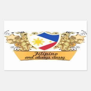 Classy Filipino Sticker