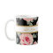 Classy Flora Monogram Coffee Mugs