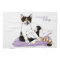 Classy Funny Calico Cat Purple