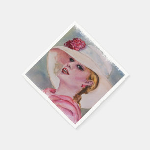 CLASSY GARDEN PARTY PAPER NAPKINS