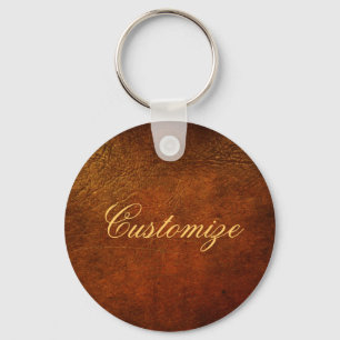 Classy Genuine Leather Designer Keychain