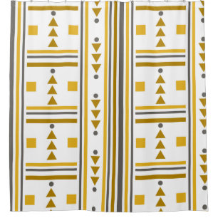 Classy Geometric Design Shades of Goldish Yellow