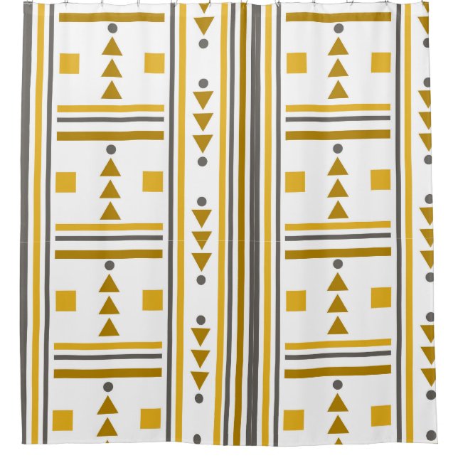 Classy Geometric Design | Shades of Goldish Yellow (Front)