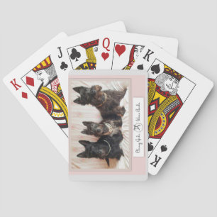 Classy Girls Wear Pearls Playing Cards