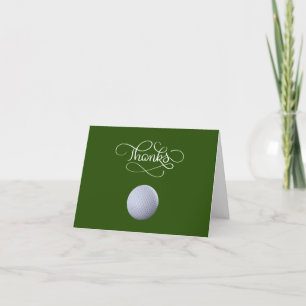Classy Golf Business Merci Cartes