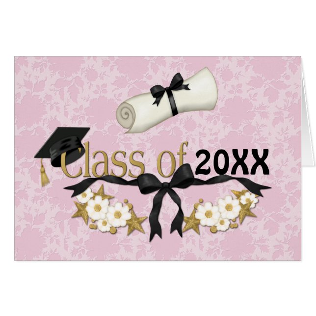 Classy Grad Floral (Front Horizontal)
