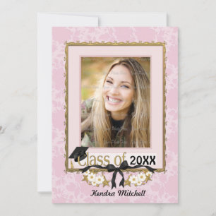 Classy Graduate - Customize Invitation