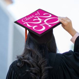 Classy Graduation Year Cap Topper