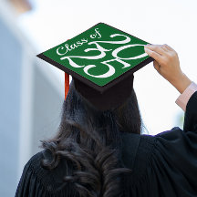 Classy Graduation Year Cap Topper