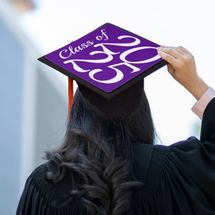 Classy Graduation Year Cap Topper