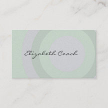 Classy Green Circles