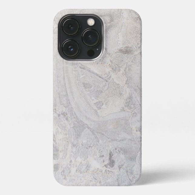 Classy Grey Marble iPhone Case (Back)