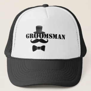 Classy Groomsman Trucker Hat